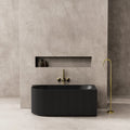 KDK Carpi Oval Freestanding Corner Bathtub — detail 5