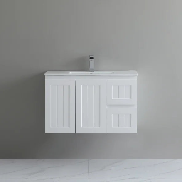 Haven Wood Vanity Slim Wall-Mounted Cabinet