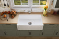 Greenwich Fireclay Farmhouse Sink — detail 9
