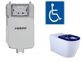 KDK Elara Geberit inwall disable Toilet suite — product view