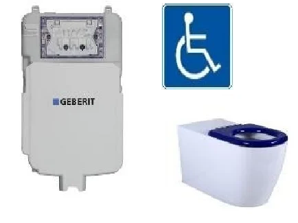 Elara Geberit inwall disable Toilet suite