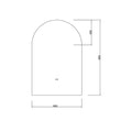 Vito Round Beveled Edge Mirror LED — detail 4