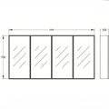 KDK PVC Shaving Cabinet – Modern Bathroom Storage — detail 13