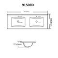 Vito Vanity Ceramic Top with Undermount Basin — detail 17