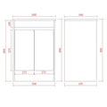 KDK Bathroom Vanities with built-in kickboard — detail 15