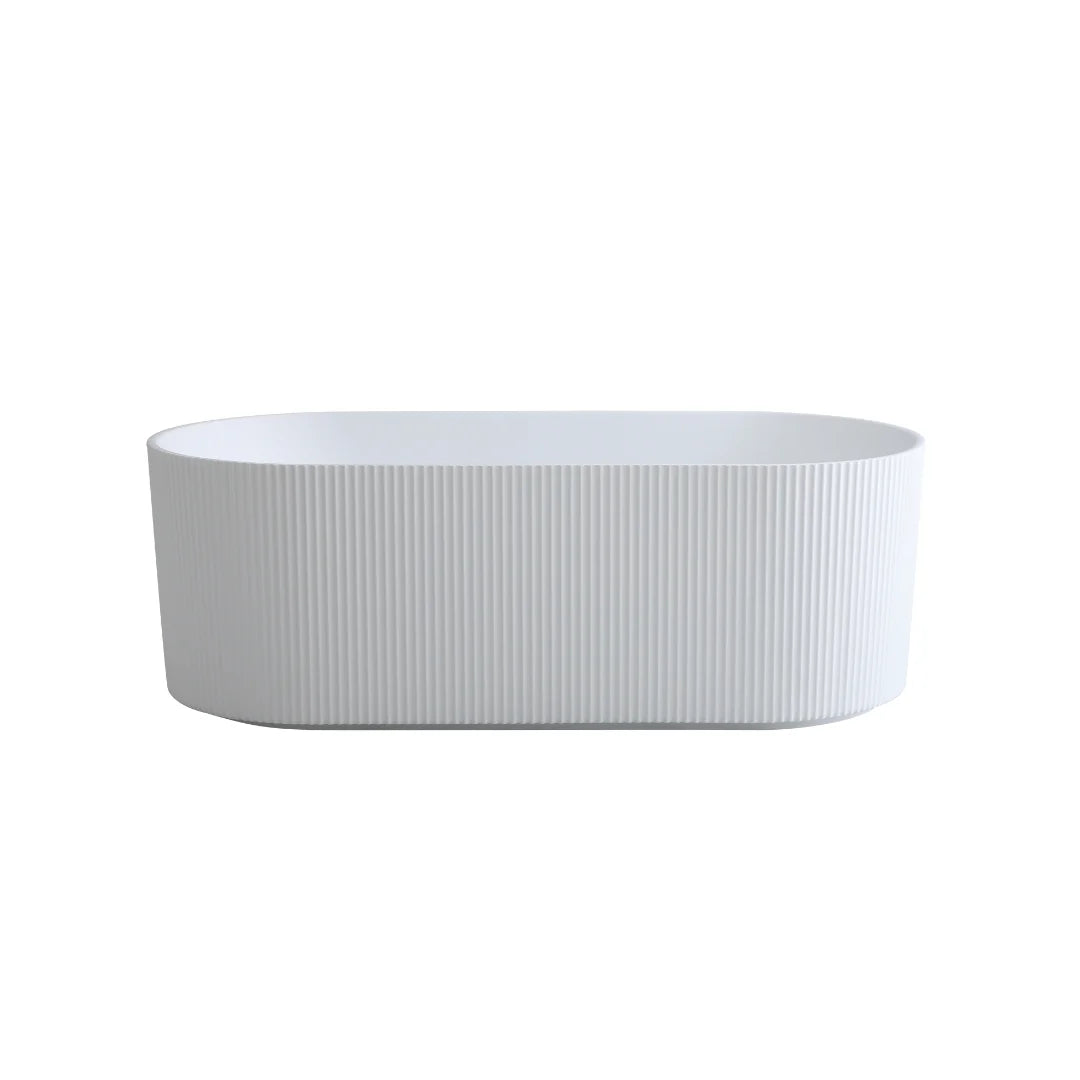 Rhonda Groove Freestanding Bathtub