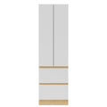 Vito Kitchen Finger Pull Two Door Pantry & Drawer Pantry — product view