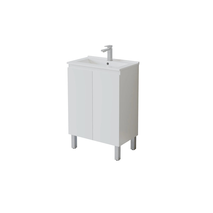 Slim Freestanding Vanity with Legs