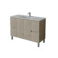 KDK Bathroom Freestanding Vanity with Legs (Single Bow) — detail 2