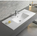 Vito Vanity Ceramic Top with Undermount Basin — product view