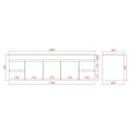 KDK Modern Wall-Mounted Bath Vanity — detail 10