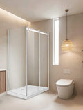 Vito Framed Shower Screen L-Shaped Side Panel Glass Package C — detail 4