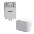KDK Flux Geberit inwall Wall-Mounted Toilet Suite — product view