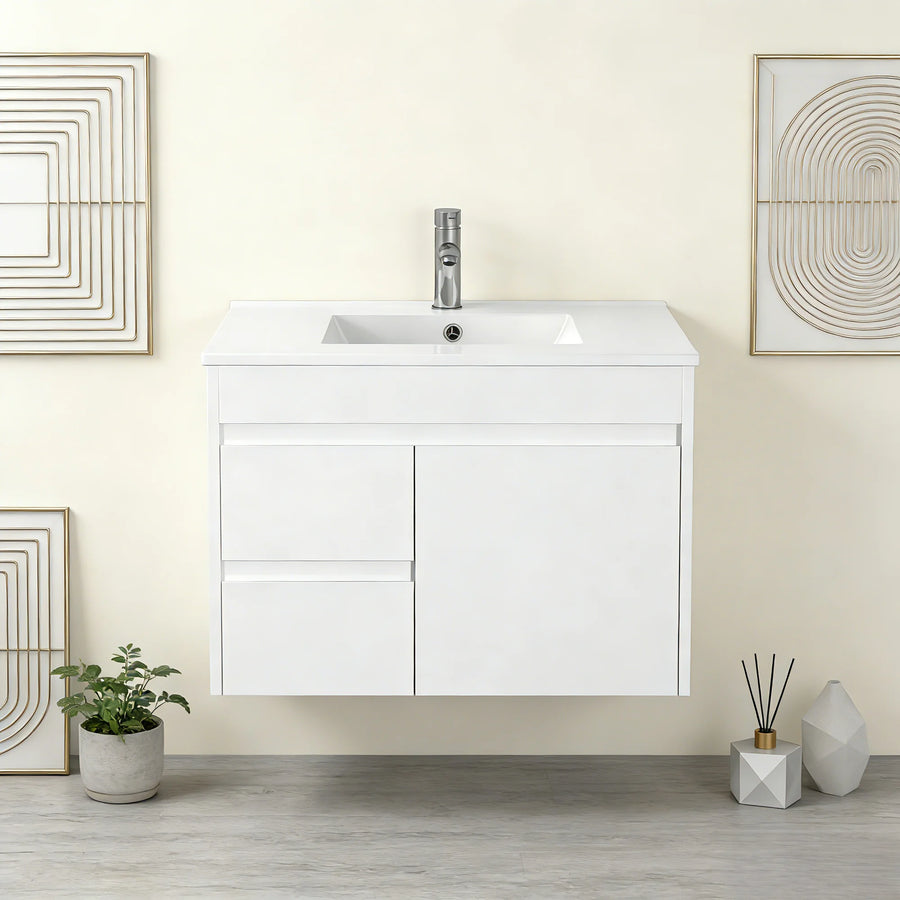 PVC Slimline Floating Vanity