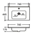 Vito Vanity Top with Undermount Basin For Bathroom — detail 10