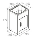 Stainless Steel Laundry Tub — detail 11