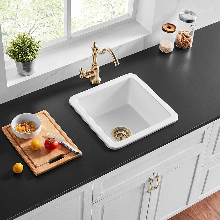 Camden Fireclay Square insert/undermount Sinks