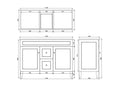 Ashford Floor PVC Cabinet Soft Closing Doors — detail 13