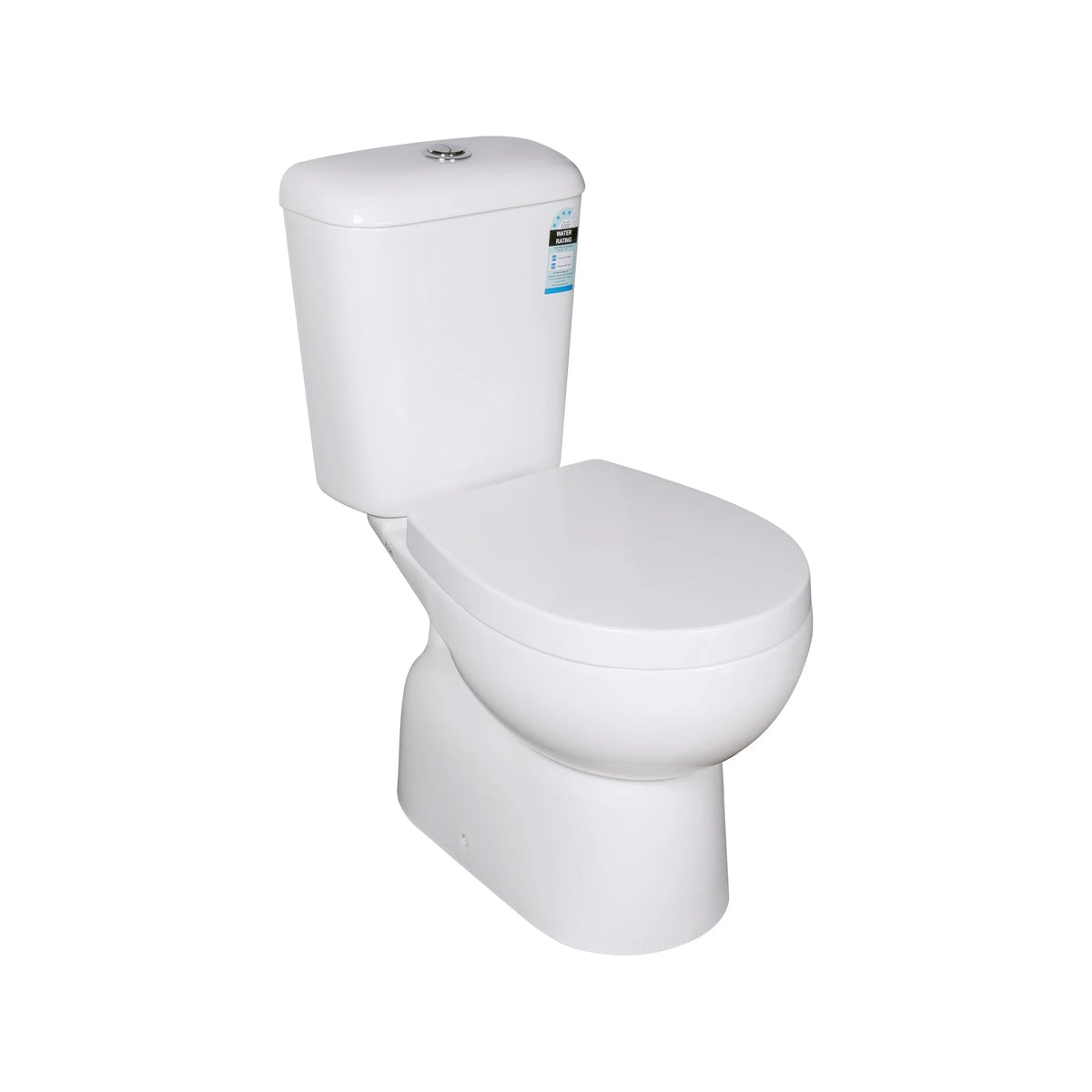 Zion Closed Couple Toilet Suite Dual Flush Trap Included