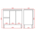 KDK PVC Leg Vanity — detail 11