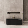 Carpi Oval Freestanding Corner Bathtub — detail 5