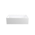 Greenwich Fireclay Farmhouse Sink — detail 5