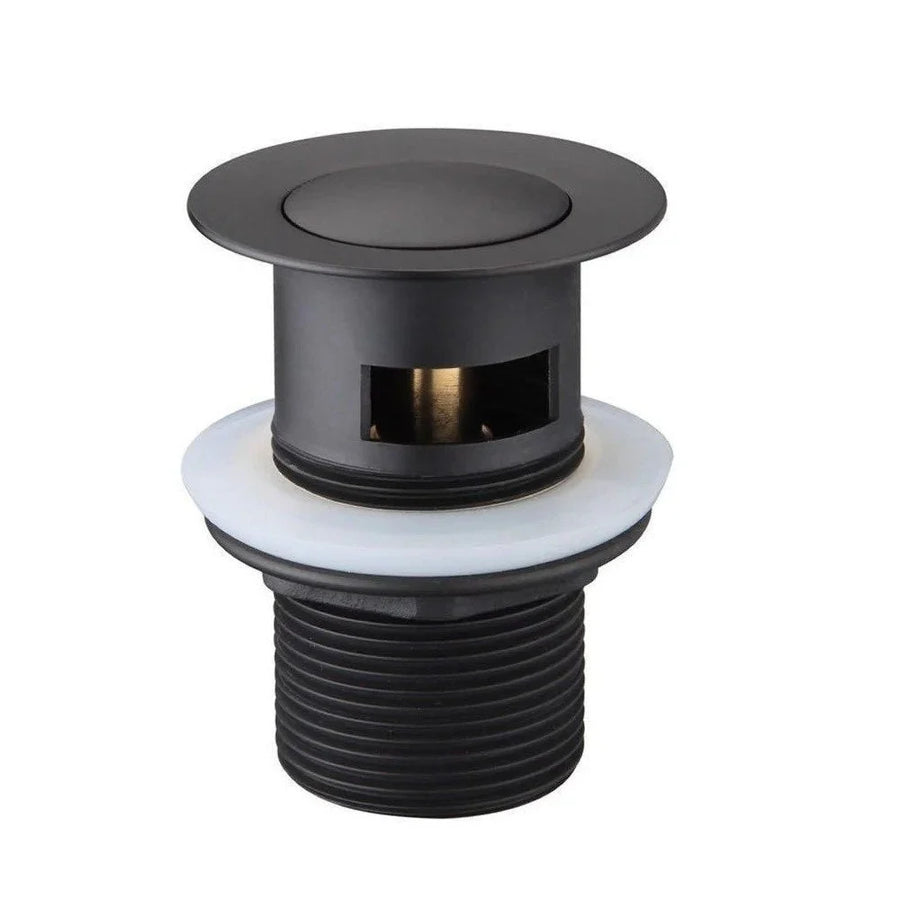 Push-Button Sink Stopper Overflow