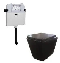 Flux R&T inwall Floor toilet Suite