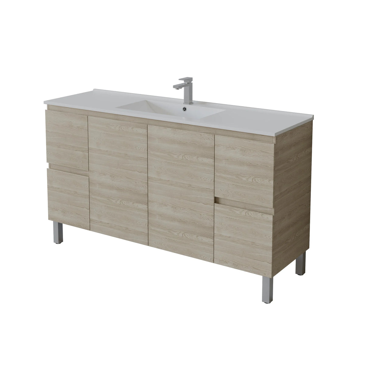 Bathroom Nordic Freestanding Vanity with Legs
