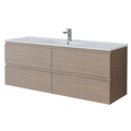 KDK PVC Wall-Mounted Vanity Cabinet (4 Drawers) — detail 4