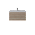 KDK Vita Flux Wall-Mounted PVC Cabinet with U shape soft closing drawers — detail 7