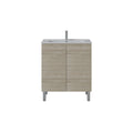 KDK Slim Freestanding Vanity with Legs (Double-Door) — product view