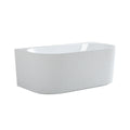 Oval Back To Wall Bathtub — detail 10
