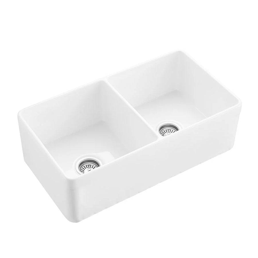 Greenwich Fireclay Farmhouse Double Sink