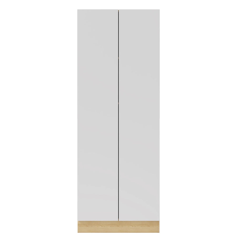 Kitchen Finger Pull Two Door Pantry (2D)