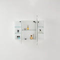 KDK LED PVC Mirror Shaving Cabinet – Modern Bathroom Storage — detail 5