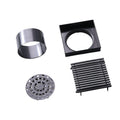 Grills square floor drain — detail 12