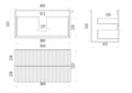 Edina Fluted Wall Hung PVC Cabinet with Soft closing drawers — detail 28