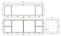Wall-Mounted PVC Cabinet with Soft Closing Doors — detail 10