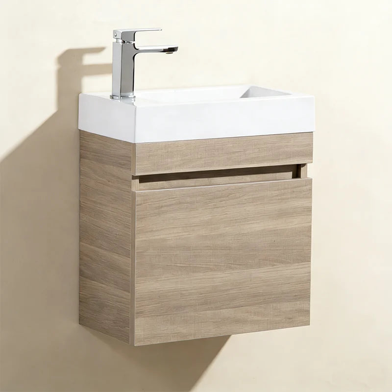 Slim Wall-Mounted Vanity (PVC)