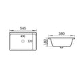 KDK Under Counter Basin — detail 5