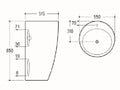 Pedestal Basin — detail 6