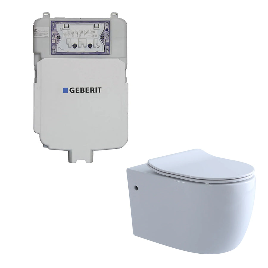Aqualis Concealed Wall-Hung Suite (Geberit)
