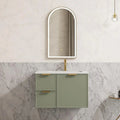 Wall-Mounted PVC Cabinet with Soft closing doors — product view