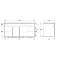 KDK Modern Wall-Mounted Bath Vanity — detail 15
