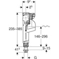 Vito Geberit Bottom Inlet Valve — detail 3