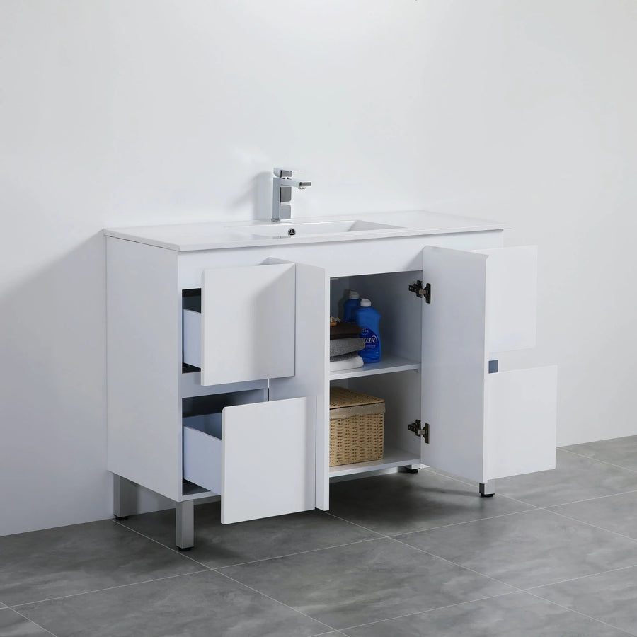 Bathroom Nordic Freestanding Vanity with Legs