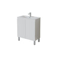 KDK Slim Freestanding Vanity with Legs (Double-Door) — detail 4