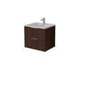 Edina Fluted Wall Hung PVC Cabinet with Soft closing drawers — detail 11