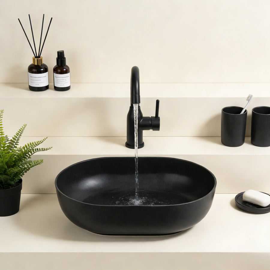 Above Counter Quartz Basin